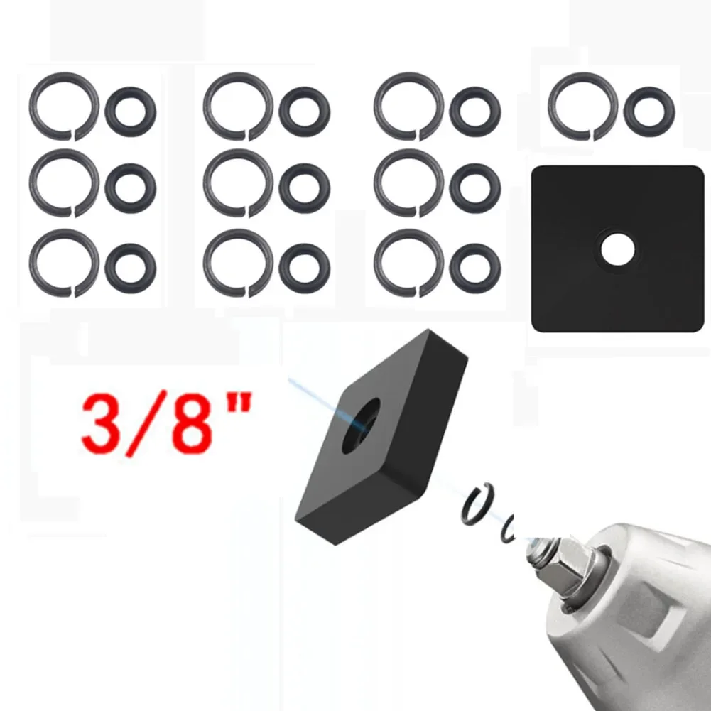 Pneumatic Wrench Accessories 3 8 Inch Wrench 3 8 Inch Retaining Ring Clip Pneumatic Wrench Accessory Replacement Kit
Pneumatic Wrench Accessories 3 8 Inch Wrench 3 8 Inch Retaining Ring Clip Pneumatic Wrench Accessory Replacement Kit