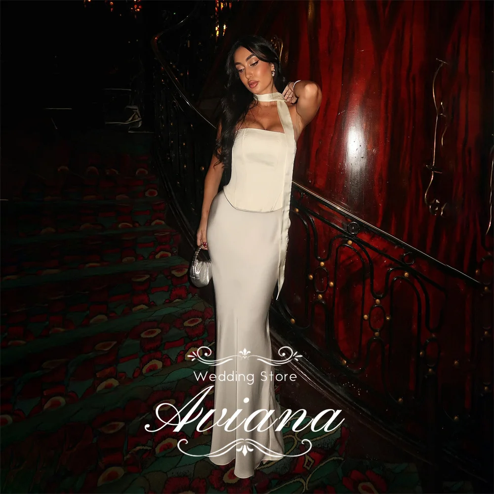Aviana Customized Strapless Mermaid Wedding Dress Sexy Elegant Newest Sleeveless Design Charming Court Train Simple Party Dress
Aviana Customized Strapless Mermaid Wedding Dress Sexy Elegant Newest Sleeveless Design Charming Court Train Simple Party Dress