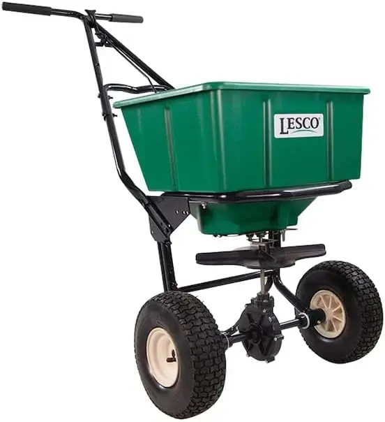 Synergy Lesco Homeowner Edition Professional Lawn Push Spreader
Synergy Lesco Homeowner Edition Professional Lawn Push Spreader