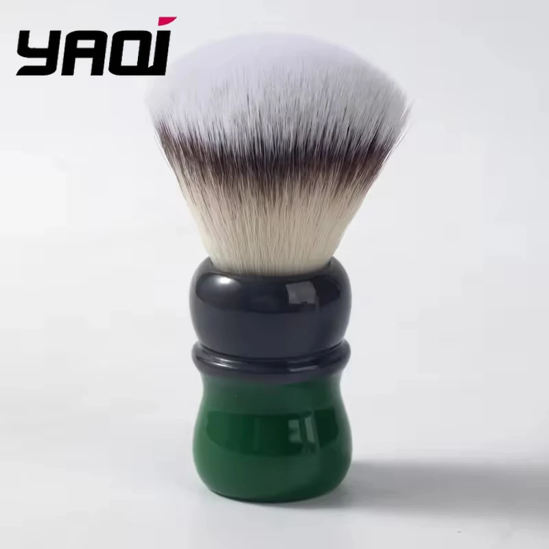 Shaving Brushes YAQI 26MM Mocha-Matcha Tea Synthetic Hair Knots Resin Handle Men Wet Shaving Brush
Shaving Brushes YAQI 26MM Mocha-Matcha Tea Synthetic Hair Knots Resin Handle Men Wet Shaving Brush