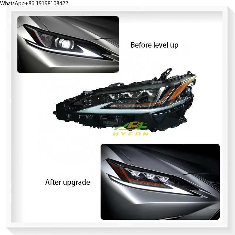 Для Lexus ES200 ES260: Обновление до стиля ES300h 2018-2020 — Светодиодные матричные фары с 3 линзами, динамические указатели поворота, установка Plug and Play
Для Lexus ES200 ES260: Обновление до стиля ES300h 2018-2020 — Светодиодные матричные фары с 3 линзами, динамические указатели поворота, установка Plug and Play
