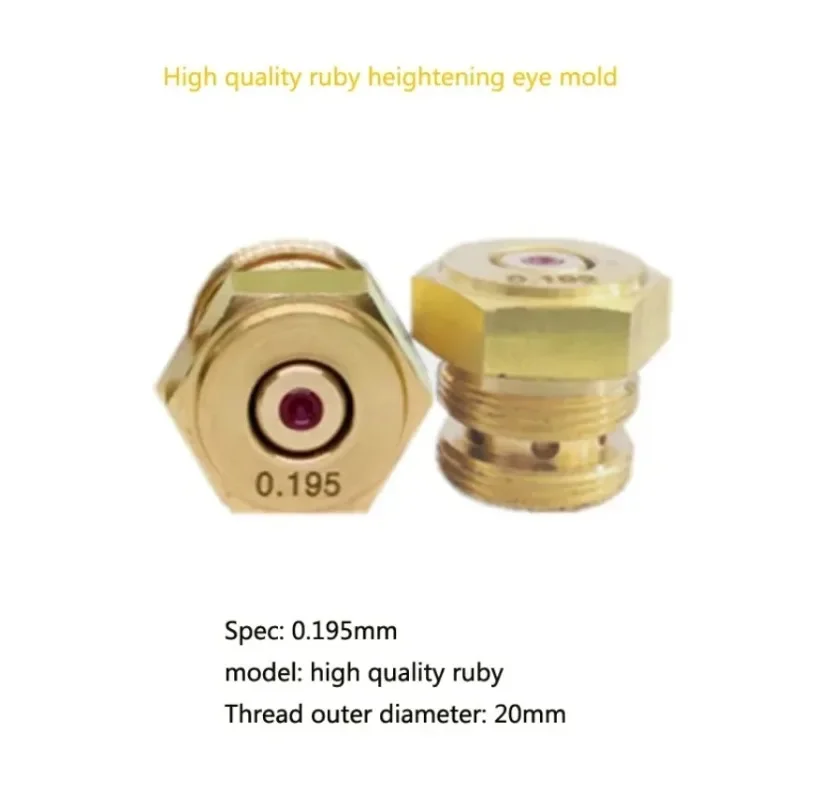 EDM Parts Ruby Molybdenum Wire Guider for Ruijun Medium Speed WEDM Wire Cut Machine 1pc
EDM Parts Ruby Molybdenum Wire Guider for Ruijun Medium Speed WEDM Wire Cut Machine 1pc
