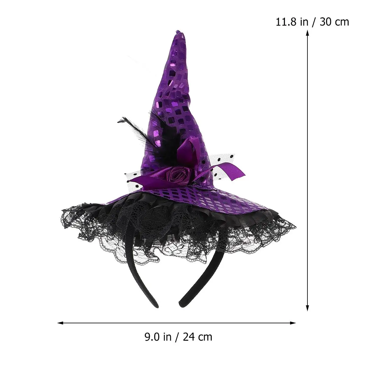 2 Pcs Halloween Witch Hat Headband Hair Decoration Children Party Accessory Kids Accessories Cloth Hairband Costume
2 Pcs Halloween Witch Hat Headband Hair Decoration Children Party Accessory Kids Accessories Cloth Hairband Costume