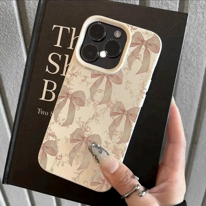 Pink Bow Pattern Protective Phone Cover For IPhone 17 17Air 16 15 14 Plus 13 12 11 Pro Max Case For IPhone 16 15 14 Soft Case
Pink Bow Pattern Protective Phone Cover For IPhone 17 17Air 16 15 14 Plus 13 12 11 Pro Max Case For IPhone 16 15 14 Soft Case
