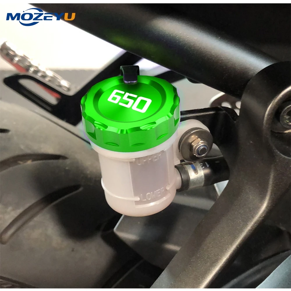 For Kawasaki Ninja 250 300 400 650 1000SX H2 Motorcycle Rear Brake Fluid Protection Cap Ninja 650 300 250 Aluminum Accessories
For Kawasaki Ninja 250 300 400 650 1000SX H2 Motorcycle Rear Brake Fluid Protection Cap Ninja 650 300 250 Aluminum Accessories