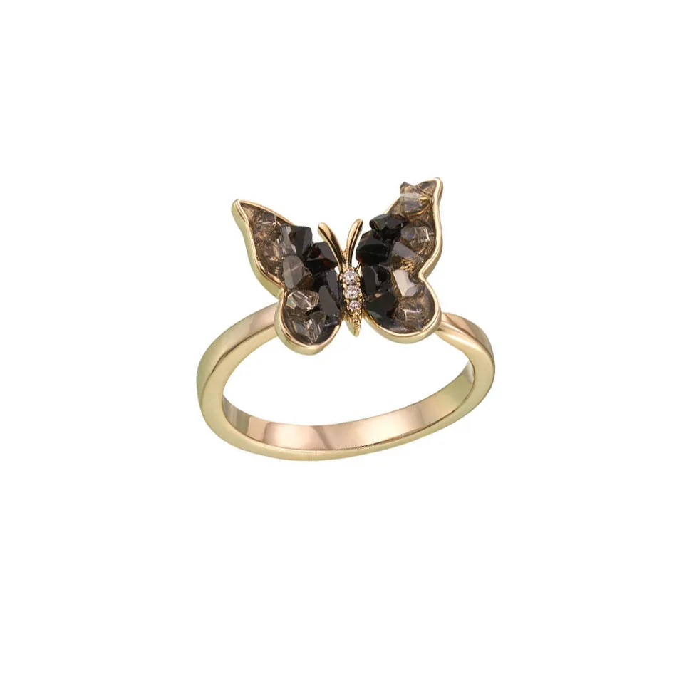 Gradient Crystal Butterfly Open Ring Light Luxury Adjustable High-grade Insect Index Finger Rings For Women Temperament Jewelry
Gradient Crystal Butterfly Open Ring Light Luxury Adjustable High-grade Insect Index Finger Rings For Women Temperament Jewelry