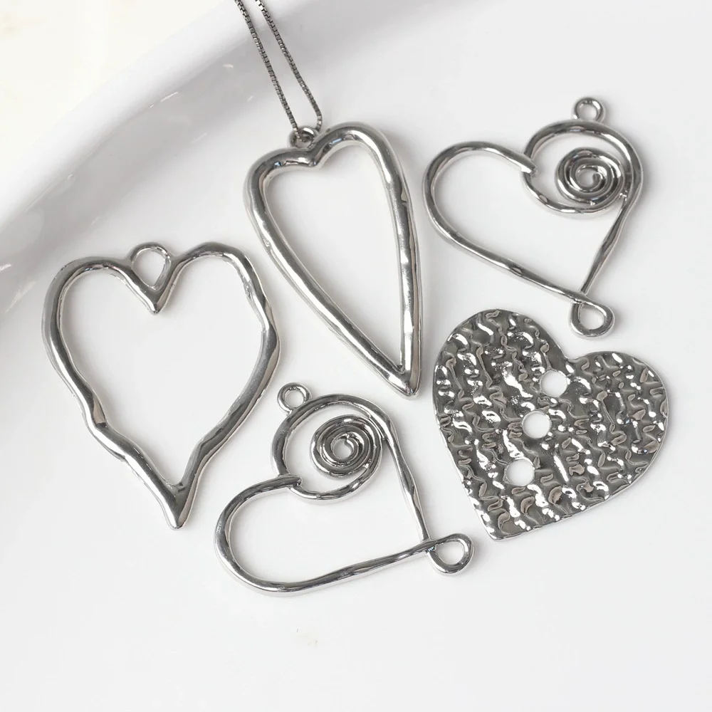 10pcs Alloy Cute Hollow Heart Shape Charms Pendant Earring Necklace Bracelet Jewelry Making DIY Handmade Ornaments Accessories
10pcs Alloy Cute Hollow Heart Shape Charms Pendant Earring Necklace Bracelet Jewelry Making DIY Handmade Ornaments Accessories
