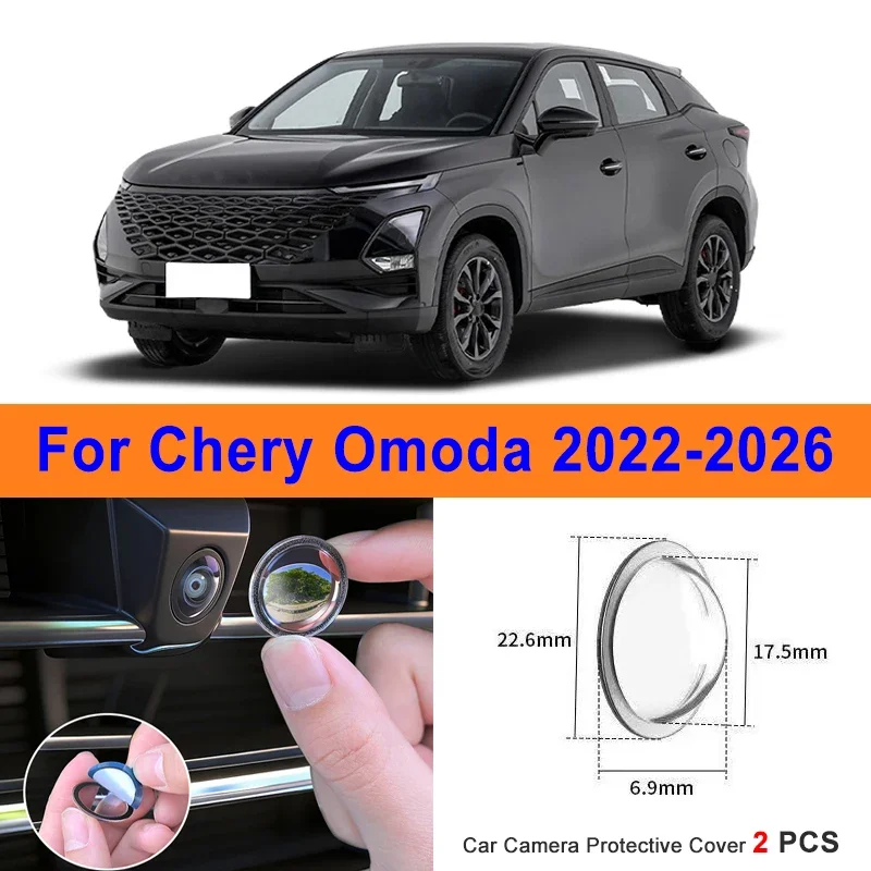 360 Reverse Image Car Camera Cover Anti-Scratch PC Lens Protector Stickers For Chery Omoda 2022-2026 2Pcs
360 Reverse Image Car Camera Cover Anti-Scratch PC Lens Protector Stickers For Chery Omoda 2022-2026 2Pcs