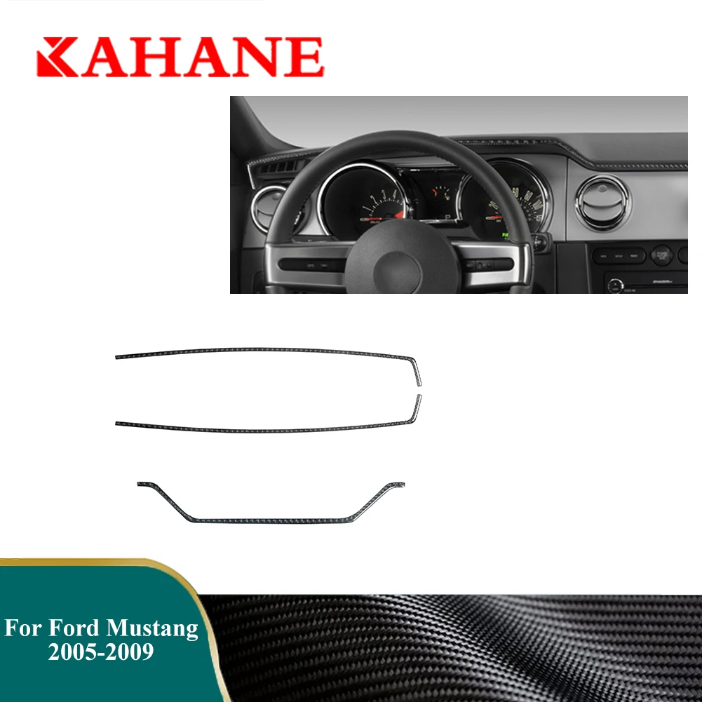 Car Carbon Fiber Stickers Dashboard Decorative Strips For Ford Mustang 2005 2006 2007 2008 2009 Interior Cover Trim Parts
Car Carbon Fiber Stickers Dashboard Decorative Strips For Ford Mustang 2005 2006 2007 2008 2009 Interior Cover Trim Parts