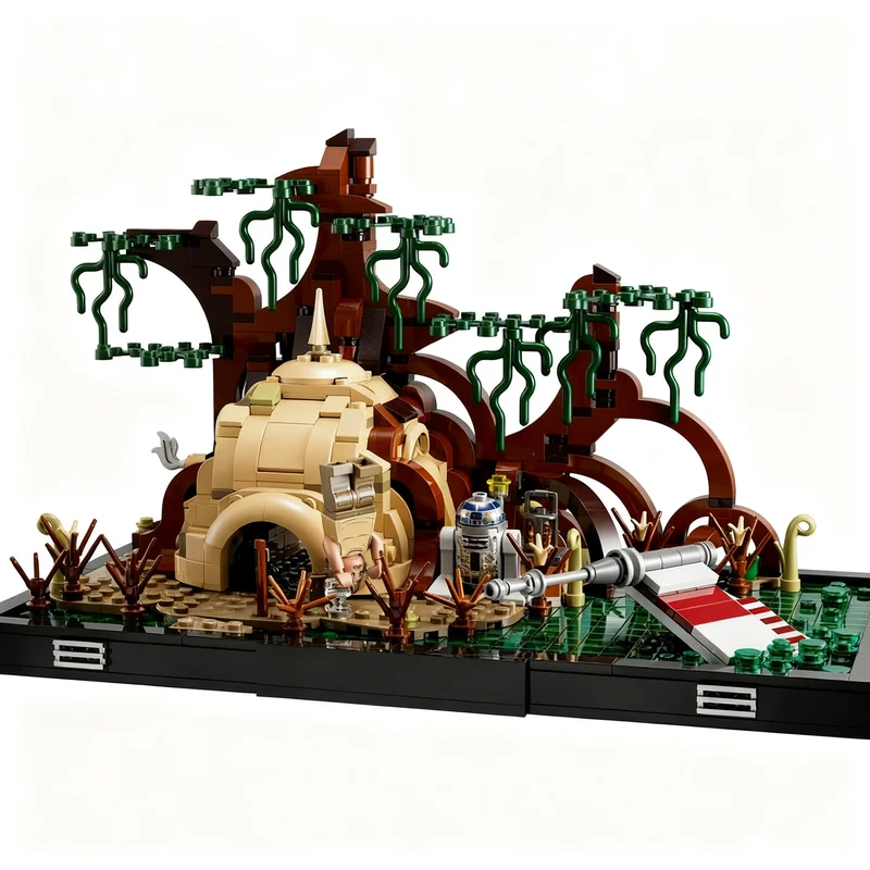1000PCS MOC Space Battle Movie Dagobed Jeded Training Diorama Model Custom Puzzle DIY Creative Ideas Toy Birthday Gift Gifts
1000PCS MOC Space Battle Movie Dagobed Jeded Training Diorama Model Custom Puzzle DIY Creative Ideas Toy Birthday Gift Gifts