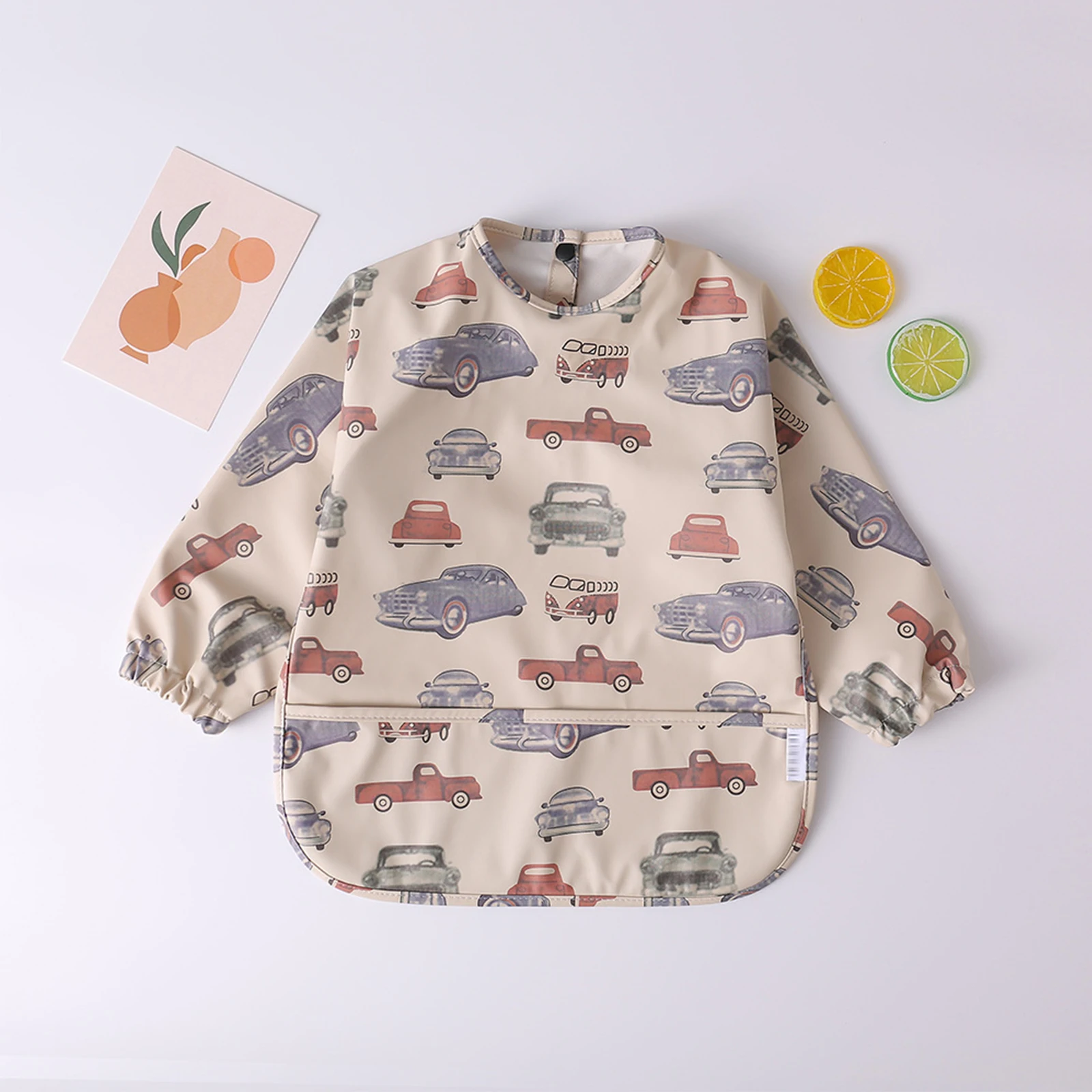 Baby Kids Toddler Long Sleeve Scarf Waterproof Art Smock Feeding Bib Apron Pocket Infant Boys Girls Burp Cloth Bandana Bibs
Baby Kids Toddler Long Sleeve Scarf Waterproof Art Smock Feeding Bib Apron Pocket Infant Boys Girls Burp Cloth Bandana Bibs
