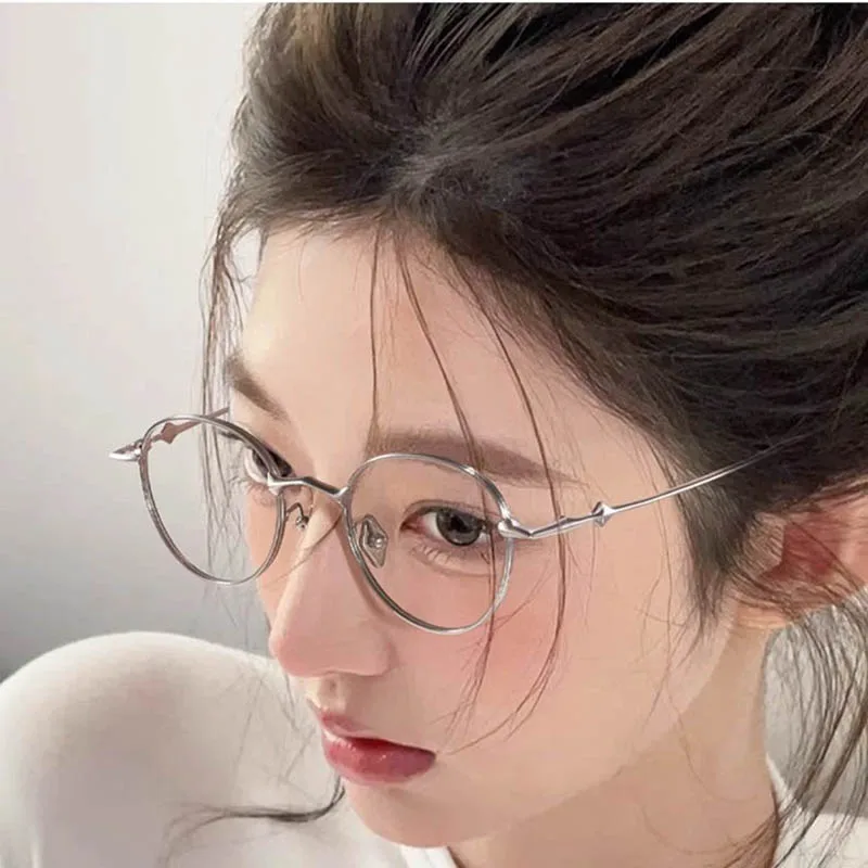 KUXA корейские роскошные оправы для женщин, винтажные круглые брендовые очки из чистого титана, оправа для очков, мужские очки по рецепту EP
KUXA корейские роскошные оправы для женщин, винтажные круглые брендовые очки из чистого титана, оправа для очков, мужские очки по рецепту EP