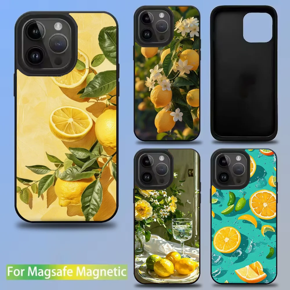 Fruit Lemon Phone Case For IPhone 16 15 14 13 12 11 Pro Mini Max Soft Magnetic Cover
Fruit Lemon Phone Case For IPhone 16 15 14 13 12 11 Pro Mini Max Soft Magnetic Cover