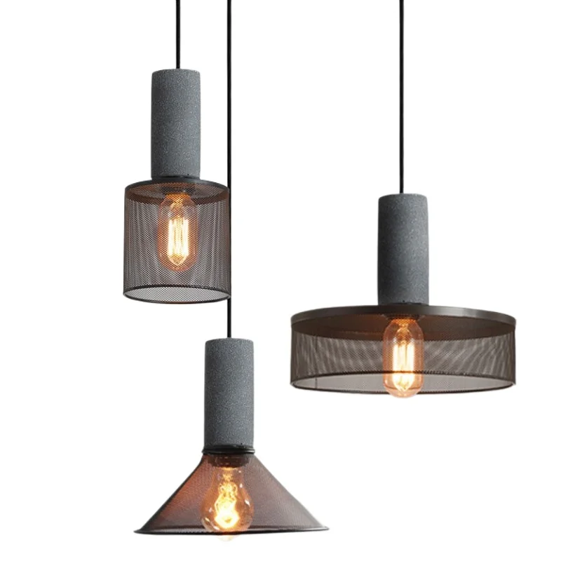 Vintage Industrial Cement Pendant Lamp with Edison Bulb E27 - Rustic Loft Style Hanging Light for Home Bar Counter Decoration
Vintage Industrial Cement Pendant Lamp with Edison Bulb E27 - Rustic Loft Style Hanging Light for Home Bar Counter Decoration