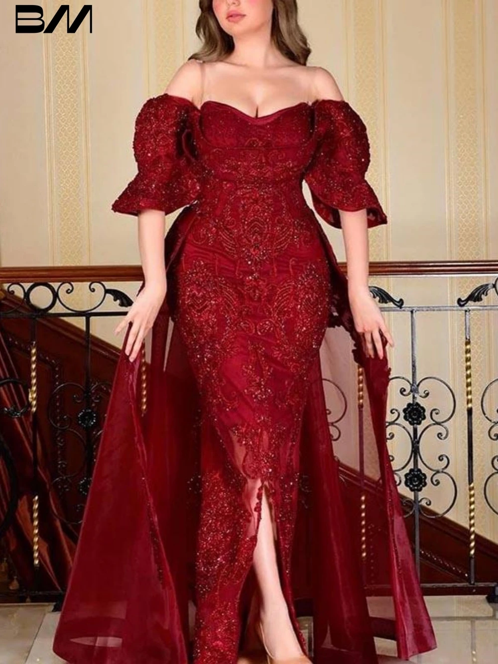 Elegant Off the Shoulder Evening Dresses Lace Beaded Mermaid Bridal Gown Modern Floor-length Bride Dresses Vestidos De Novia
Elegant Off the Shoulder Evening Dresses Lace Beaded Mermaid Bridal Gown Modern Floor-length Bride Dresses Vestidos De Novia