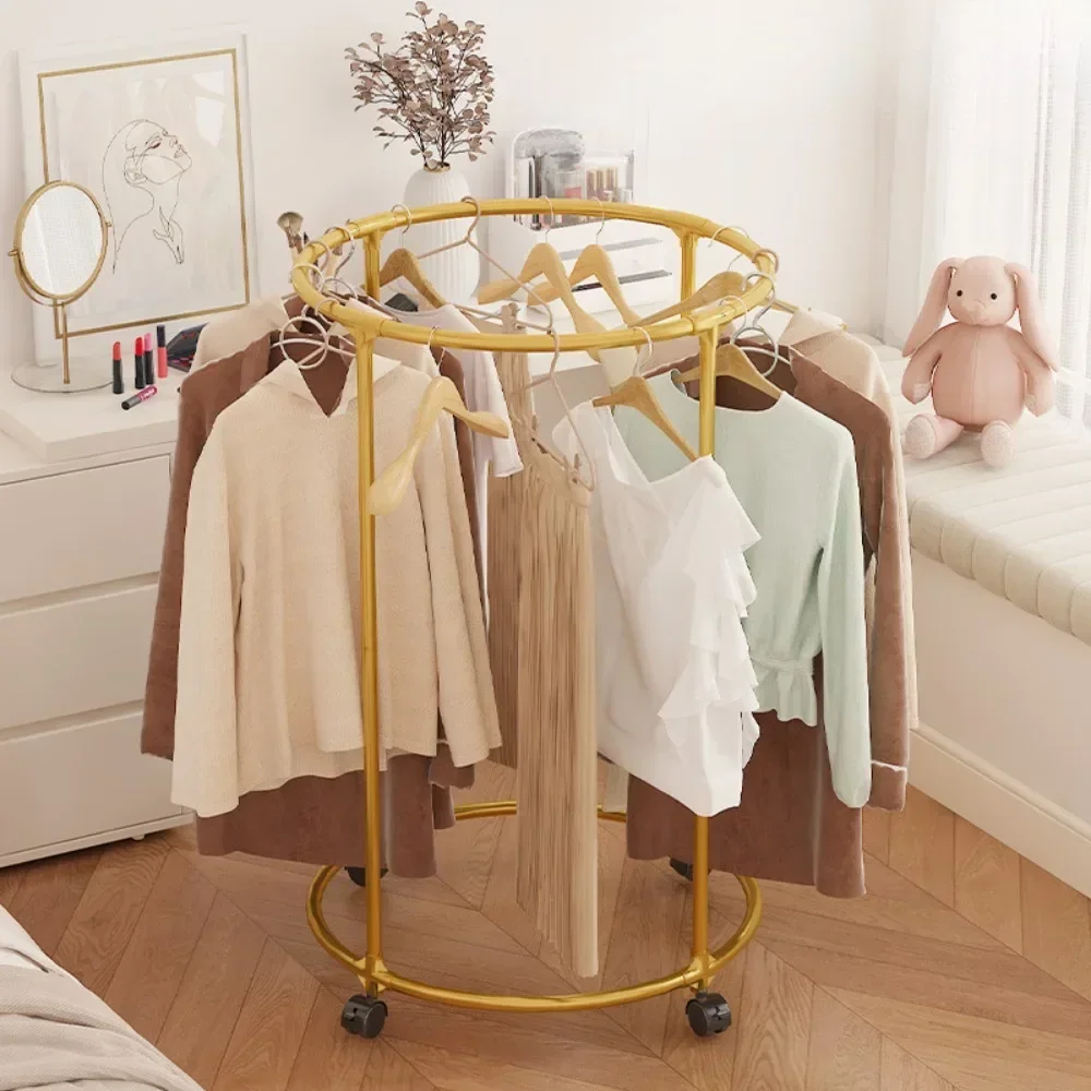 Rotating Floor Drying Rack Multi-Function Rotundity with Wheels Coats Hanger Circular Thickened Save Space Clothing Organizer
Rotating Floor Drying Rack Multi-Function Rotundity with Wheels Coats Hanger Circular Thickened Save Space Clothing Organizer