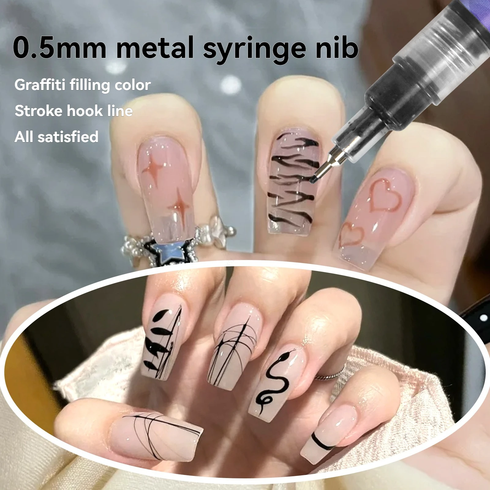 12 Colors Nail Art Markers for Gel Nails Waterproof DIY Nail Art Graffiti Pen Art Nail Decoration Nail Art Pens Set
12 Colors Nail Art Markers for Gel Nails Waterproof DIY Nail Art Graffiti Pen Art Nail Decoration Nail Art Pens Set
