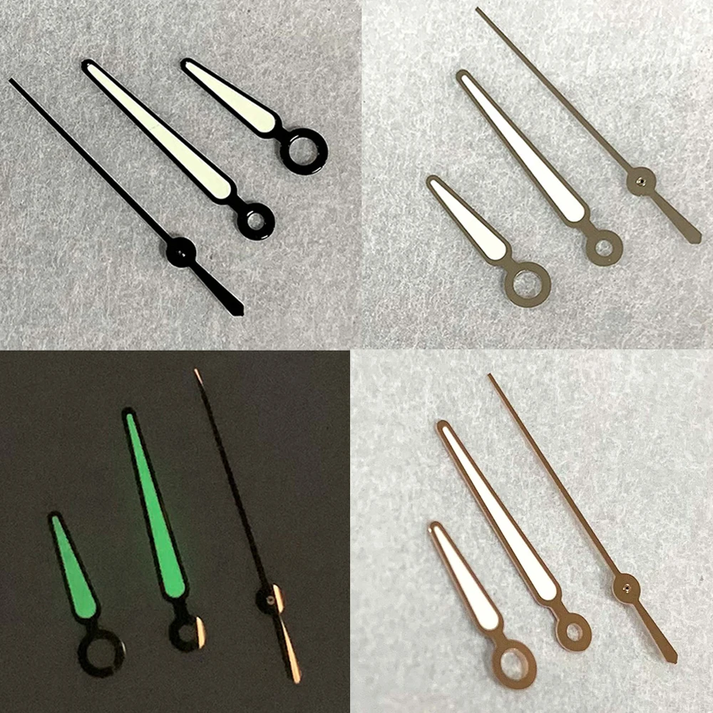NH35 Hands, Green Luminous Pointers for NH35 NH36 4R 7S Movement Watch Hands Three-Needles Modified Watch Accessories
NH35 Hands, Green Luminous Pointers for NH35 NH36 4R 7S Movement Watch Hands Three-Needles Modified Watch Accessories