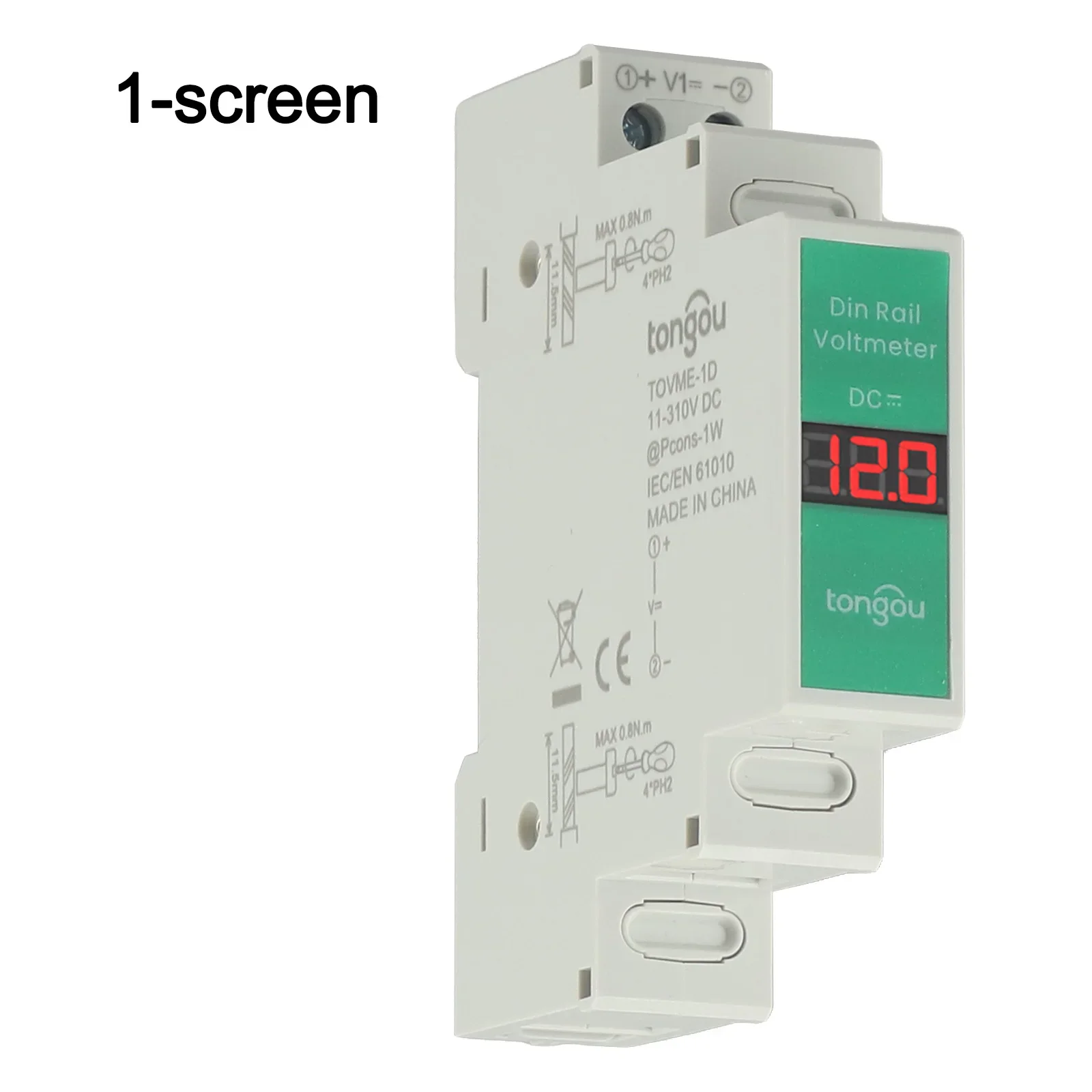 For Harsh Environments DC Voltage Detector For Voltage Measurement Reliable Operation Temperature Resistant 35mm Din Rail Mount
For Harsh Environments DC Voltage Detector For Voltage Measurement Reliable Operation Temperature Resistant 35mm Din Rail Mount