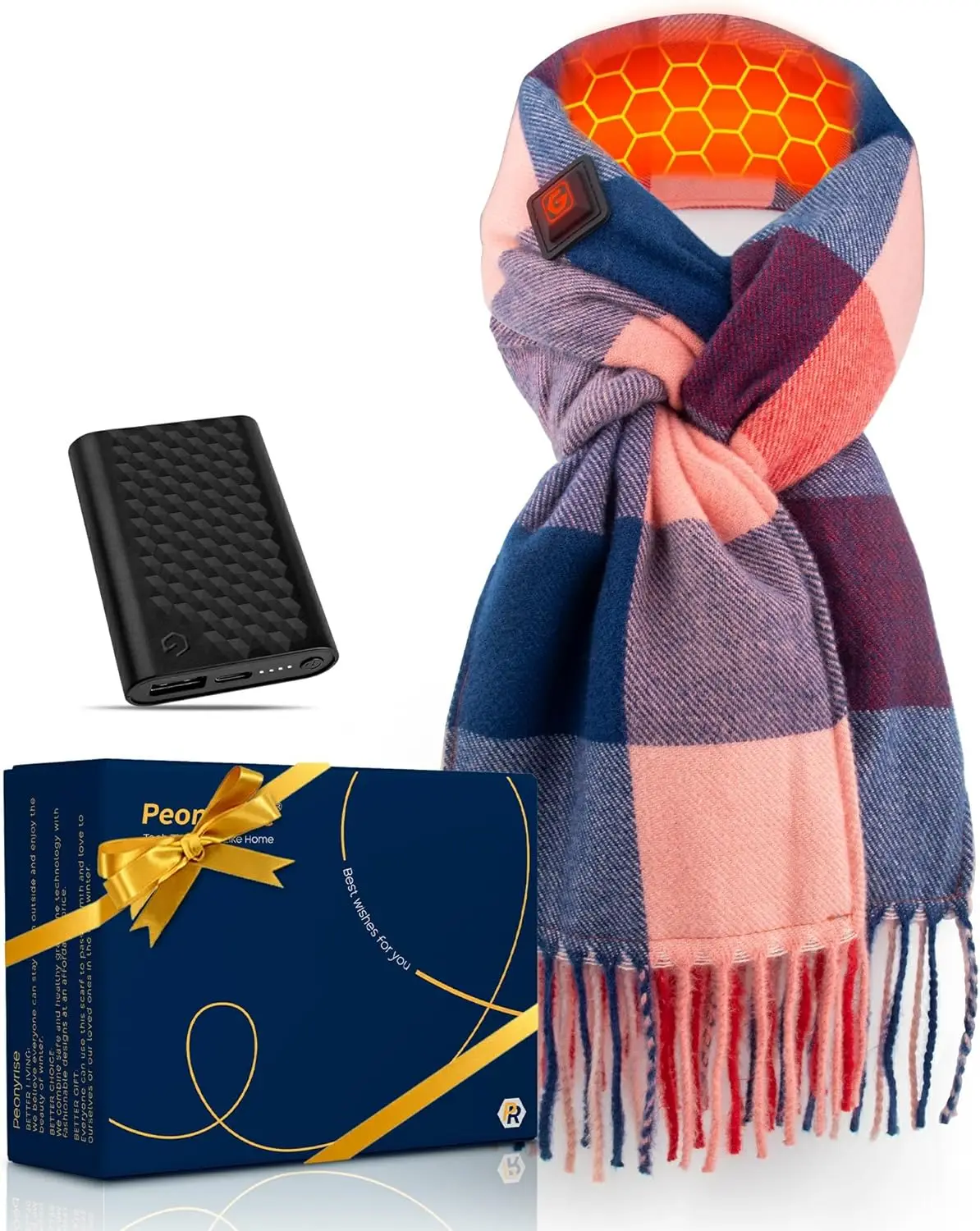 Шарф с подогревом и аккумулятором 6000 мАч, теплый подарок для женщин и мужчин
Шарф с подогревом и аккумулятором 6000 мАч, теплый подарок для женщин и мужчин