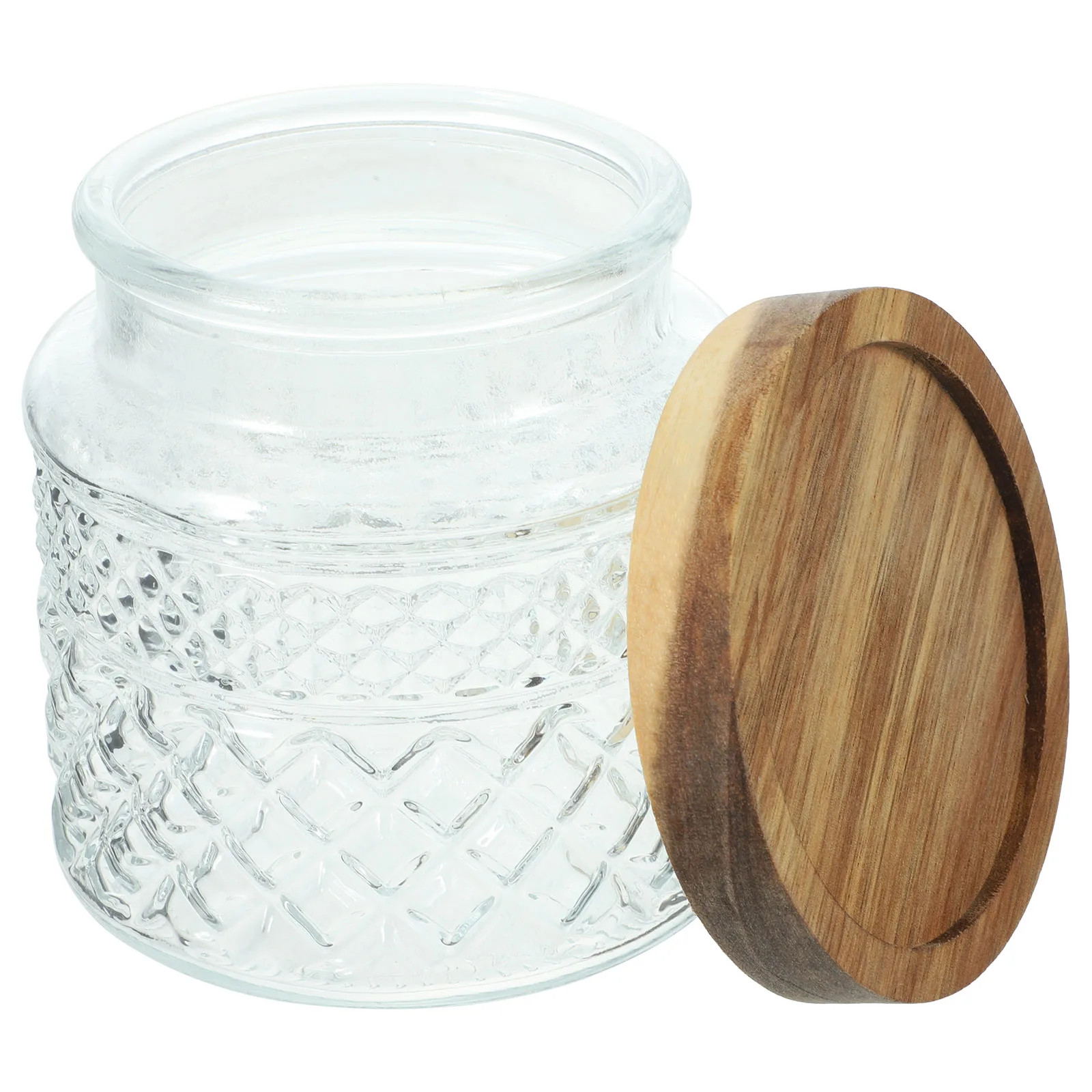 Airtight Storage Jars 800ml Glass Containers Round Shape Wooden Lid Sealed Canisters Food Storage Transparent Tank Flour Sugar
Airtight Storage Jars 800ml Glass Containers Round Shape Wooden Lid Sealed Canisters Food Storage Transparent Tank Flour Sugar