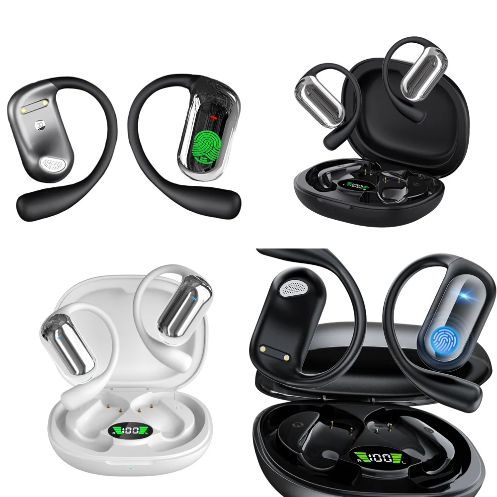 UYUXIO Real Time Translation Wireless Earbuds OWS AI Language Translator Earphone with 144 Online Languages for Travel Business
UYUXIO Real Time Translation Wireless Earbuds OWS AI Language Translator Earphone with 144 Online Languages for Travel Business