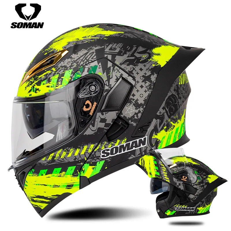 Hot Sale Flip up Motorcycle Helmet DOT Approved Dual Lens Color Lens Large Tail Wing Casco Moto Capacete
Hot Sale Flip up Motorcycle Helmet DOT Approved Dual Lens Color Lens Large Tail Wing Casco Moto Capacete