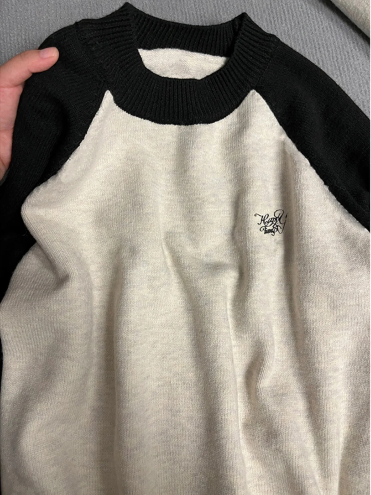 Men's Winter Knitted Sweateroulder Insert Deer Velvet Long Sve round Ne Loose Fit Inner Wear Base Layer Faion Brand
Men's Winter Knitted Sweateroulder Insert Deer Velvet Long Sve round Ne Loose Fit Inner Wear Base Layer Faion Brand