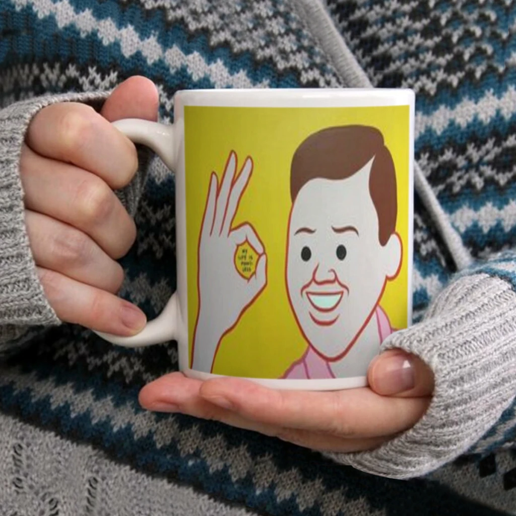 Art Joan C-Cornella Funny 11oz Afternoon Tea Mug Multifunctional Ceramic Coffee Mug Porcelain Coffee Cup Drinking Cup
Art Joan C-Cornella Funny 11oz Afternoon Tea Mug Multifunctional Ceramic Coffee Mug Porcelain Coffee Cup Drinking Cup