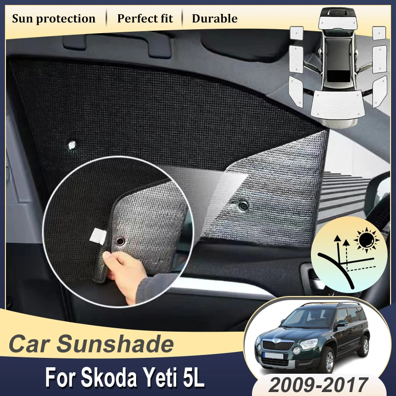 Car Window Sun shades For Skoda Yeti 5L Bodykit 2009-2017 Sunshades Windows Curtain shading Interior Insulation Anti-UV Tools
Car Window Sun shades For Skoda Yeti 5L Bodykit 2009-2017 Sunshades Windows Curtain shading Interior Insulation Anti-UV Tools