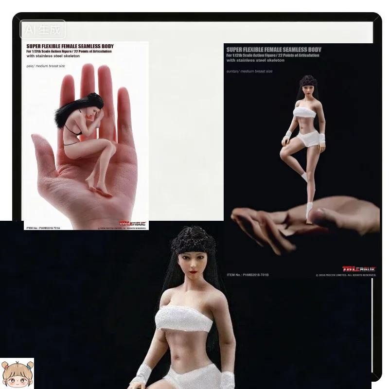 In Stock TBLeague PHMB2018-T01 1/12 Female Body Action Figure in 2 Colors, Including Clothing Gifts Toys
In Stock TBLeague PHMB2018-T01 1/12 Female Body Action Figure in 2 Colors, Including Clothing Gifts Toys
