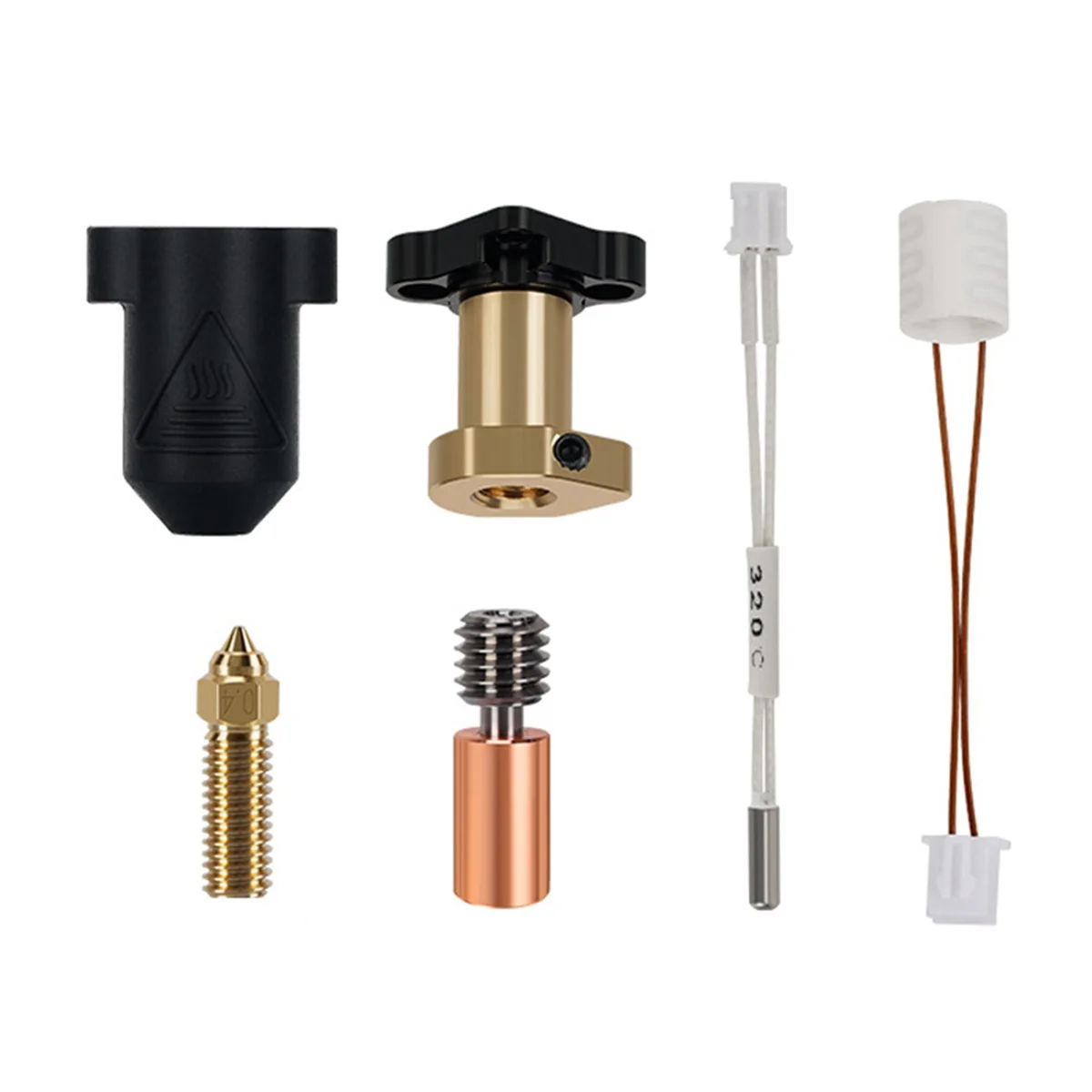 Обновленный комплект Hotend для K1 HOTEND для K1/K1 MAX, комплект керамического нагревательного блока, экструдер для K1, аксессуары для 3D-принтеров
Обновленный комплект Hotend для K1 HOTEND для K1/K1 MAX, комплект керамического нагревательного блока, экструдер для K1, аксессуары для 3D-принтеров