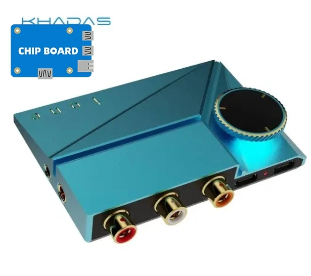 Khadas Tone2 Pro Mini Desktop Headphone Amplifier DAC Digital Analog Converter with 4.4/3.5/RCA Output MQA DECODER
Khadas Tone2 Pro Mini Desktop Headphone Amplifier DAC Digital Analog Converter with 4.4/3.5/RCA Output MQA DECODER