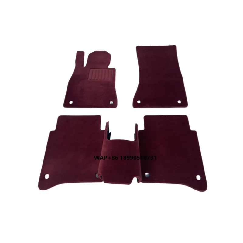 Wholesale Custom 100% Wool Car Floor Mats Luxury Interior Accessories Fit for Mercedes Benz S-Class
Wholesale Custom 100% Wool Car Floor Mats Luxury Interior Accessories Fit for Mercedes Benz S-Class