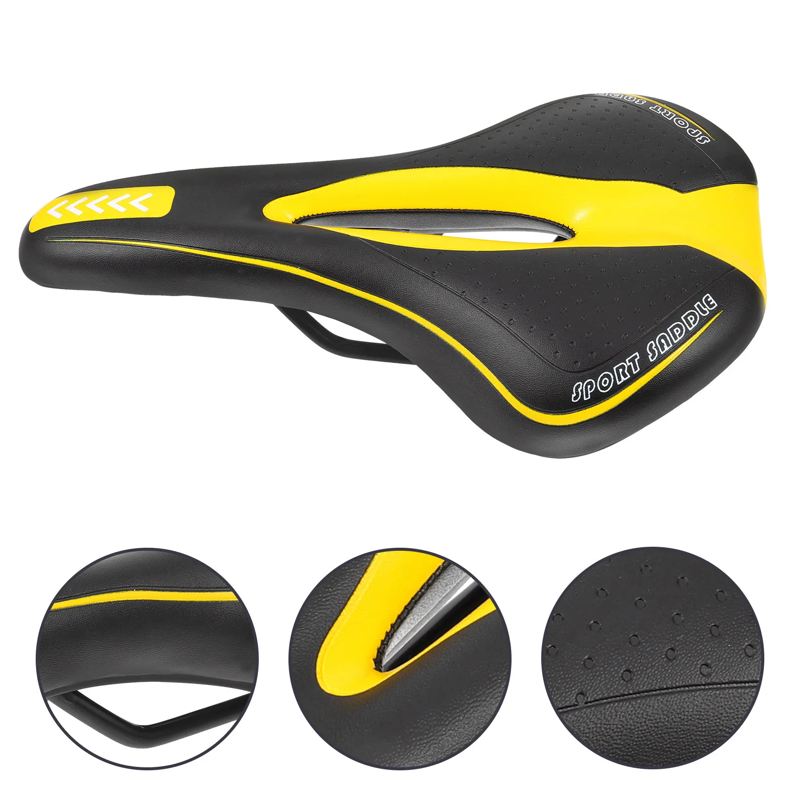 1Pcs Bike Yellow Comfortable Shockproof Mountain Road Racing Bicycle Seat Cushion Lightweight Portable Cycling Seat
1Pcs Bike Yellow Comfortable Shockproof Mountain Road Racing Bicycle Seat Cushion Lightweight Portable Cycling Seat