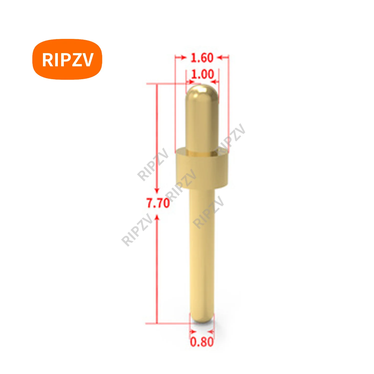 4 series 7 series sensor pin diameter 1.6mm length 7.7mm solder type hot plug connector copper pin RIPZV
4 series 7 series sensor pin diameter 1.6mm length 7.7mm solder type hot plug connector copper pin RIPZV