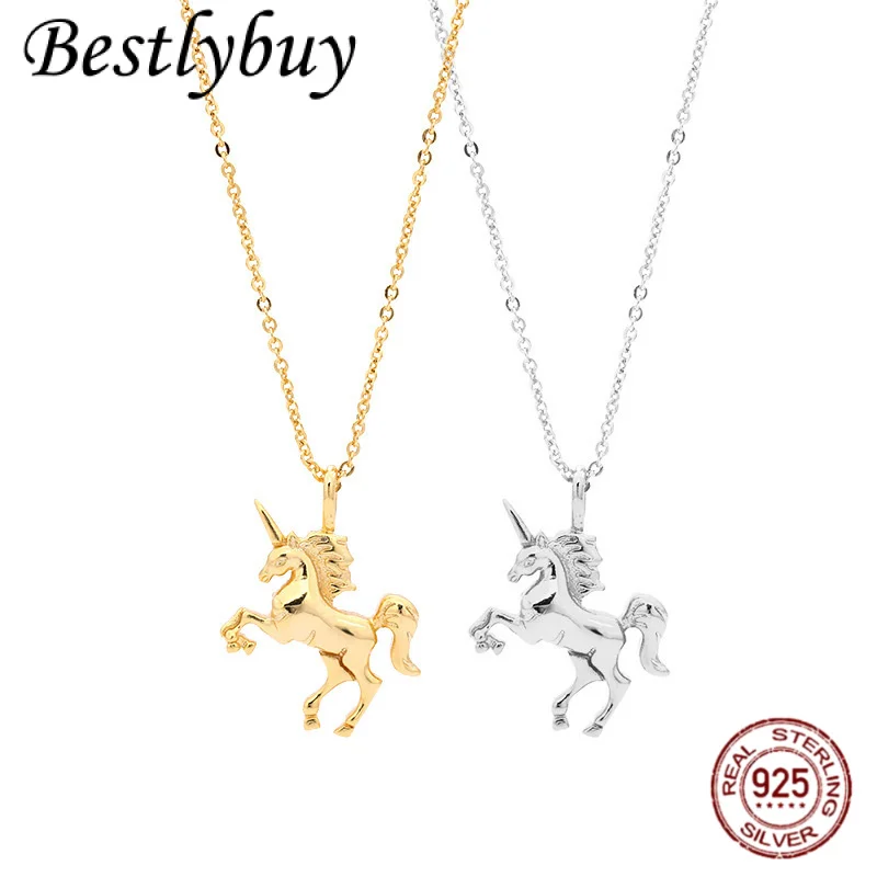 НОВОЕ ожерелье из чистого серебра 925 пробы с единорогом для пары, модный кулон в виде пони, аксессуар, новогодний подарок
НОВОЕ ожерелье из чистого серебра 925 пробы с единорогом для пары, модный кулон в виде пони, аксессуар, новогодний подарок