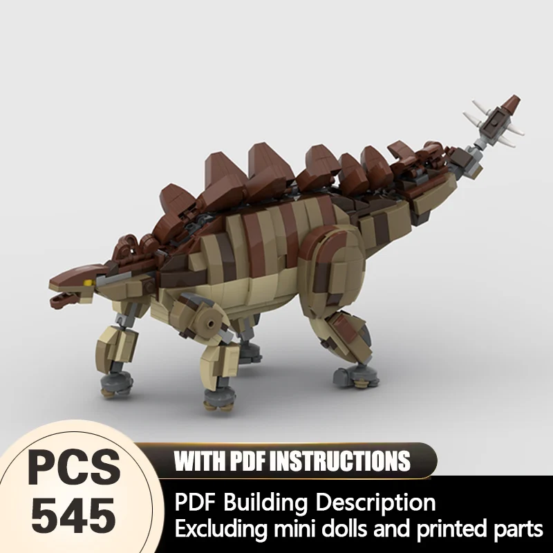 Creators Animal Series Model MOC Building Bricks Stegosaurus Modular Technology Gifts Holiday Assemble Children Toys Suit
Creators Animal Series Model MOC Building Bricks Stegosaurus Modular Technology Gifts Holiday Assemble Children Toys Suit