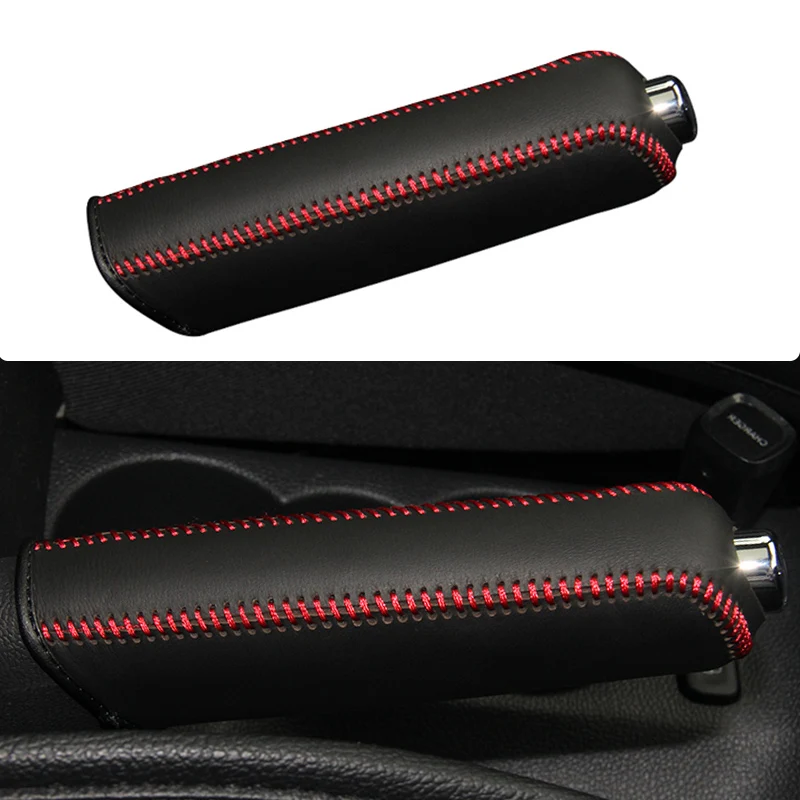 Custom Car Hand Brake Cover Top Layer Leather Case for Skoda Rapid Handbrake Grips DIY Genuine Covers Auto Handbrake Styling
Custom Car Hand Brake Cover Top Layer Leather Case for Skoda Rapid Handbrake Grips DIY Genuine Covers Auto Handbrake Styling