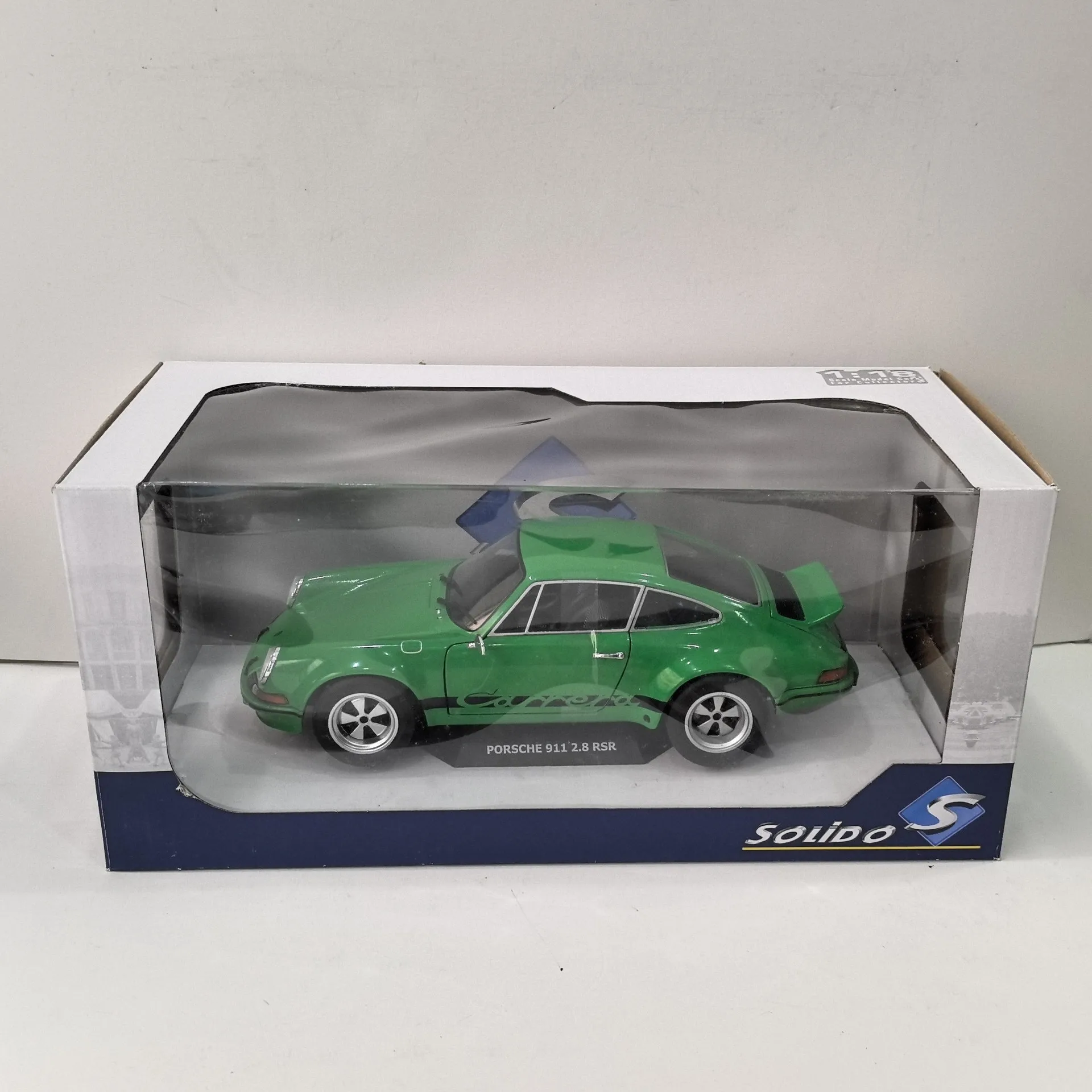 Diecast SOLIDO 1/18 Scale PORSCHE 911 RSR 2.8 1973 Porsche Alloy Car Model Collectible Toy Gift Souvenir Display Ornament
Diecast SOLIDO 1/18 Scale PORSCHE 911 RSR 2.8 1973 Porsche Alloy Car Model Collectible Toy Gift Souvenir Display Ornament