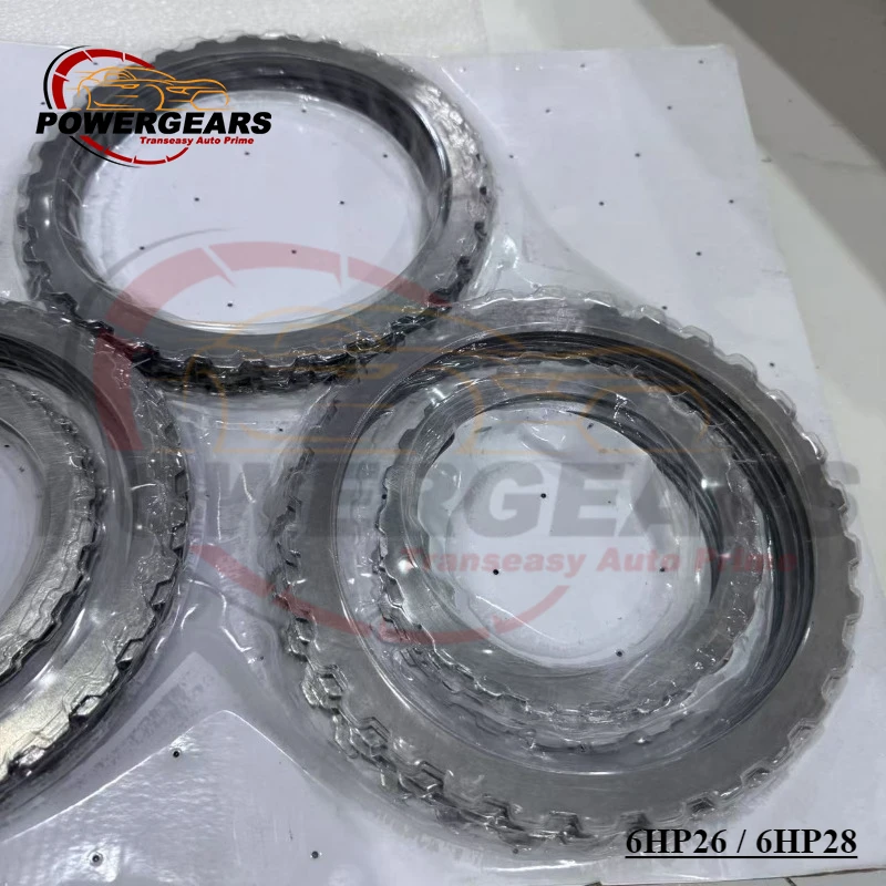 New 6HP26 6HP28 Steel Kit Clutch Discs Fits For BMW Audi Land Rover Jaguar Gearbox Rebuild Kit
New 6HP26 6HP28 Steel Kit Clutch Discs Fits For BMW Audi Land Rover Jaguar Gearbox Rebuild Kit