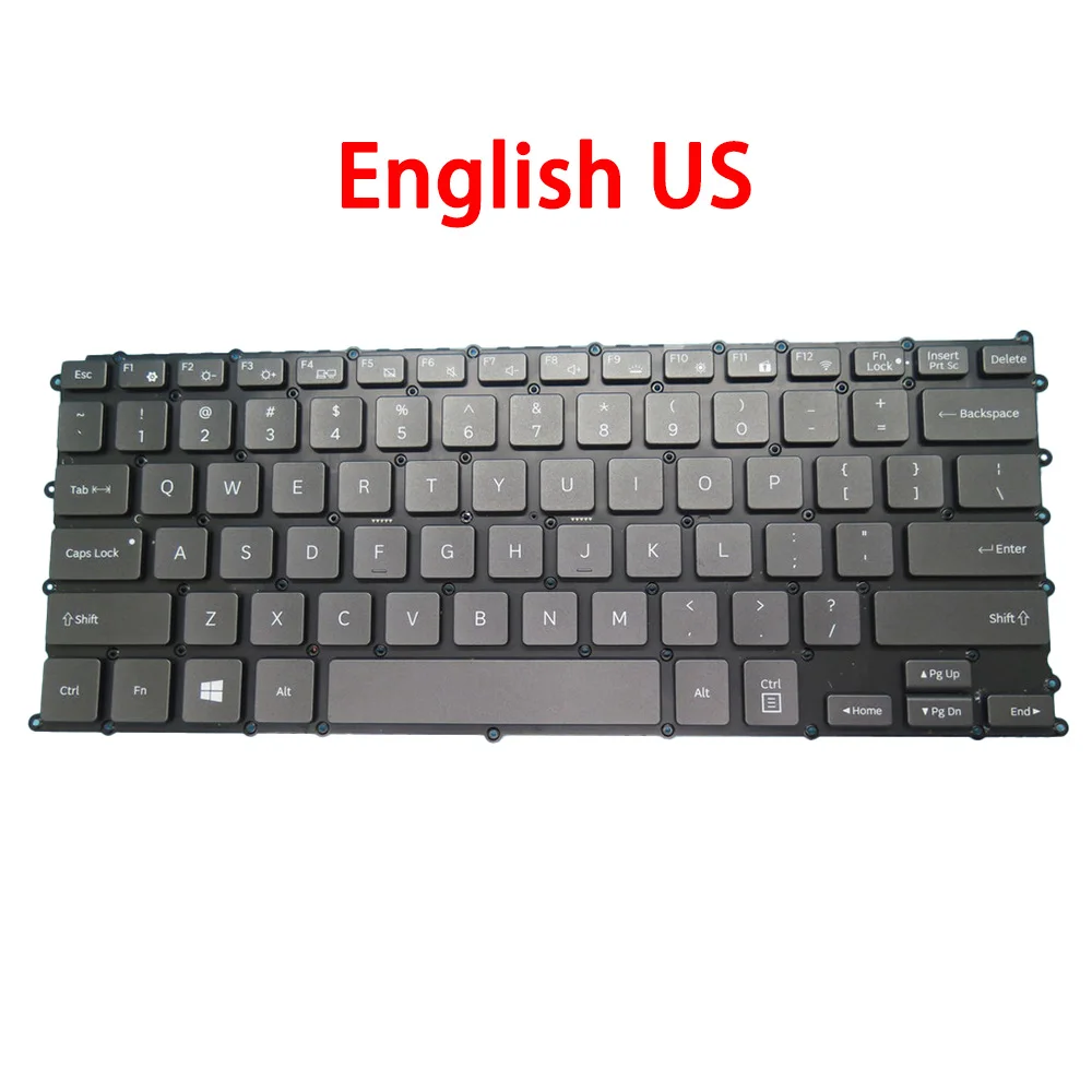 Laptop Keyboard For Samsung NP940X3M 940X3M NP940X3N 940X3N English US Korea KR BA59-02416A BA59-04216B 9Z.NC4BN.B01 Backlit New
Laptop Keyboard For Samsung NP940X3M 940X3M NP940X3N 940X3N English US Korea KR BA59-02416A BA59-04216B 9Z.NC4BN.B01 Backlit New