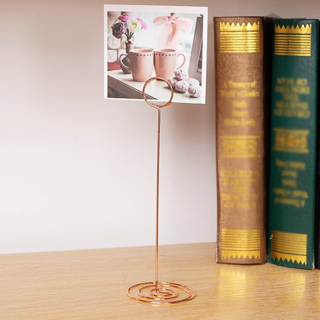 12Pcs Memo Clip Holder, Table Number Name Card Holder Desktop Metal Business Card Photo Plane Frame With Base
12Pcs Memo Clip Holder, Table Number Name Card Holder Desktop Metal Business Card Photo Plane Frame With Base