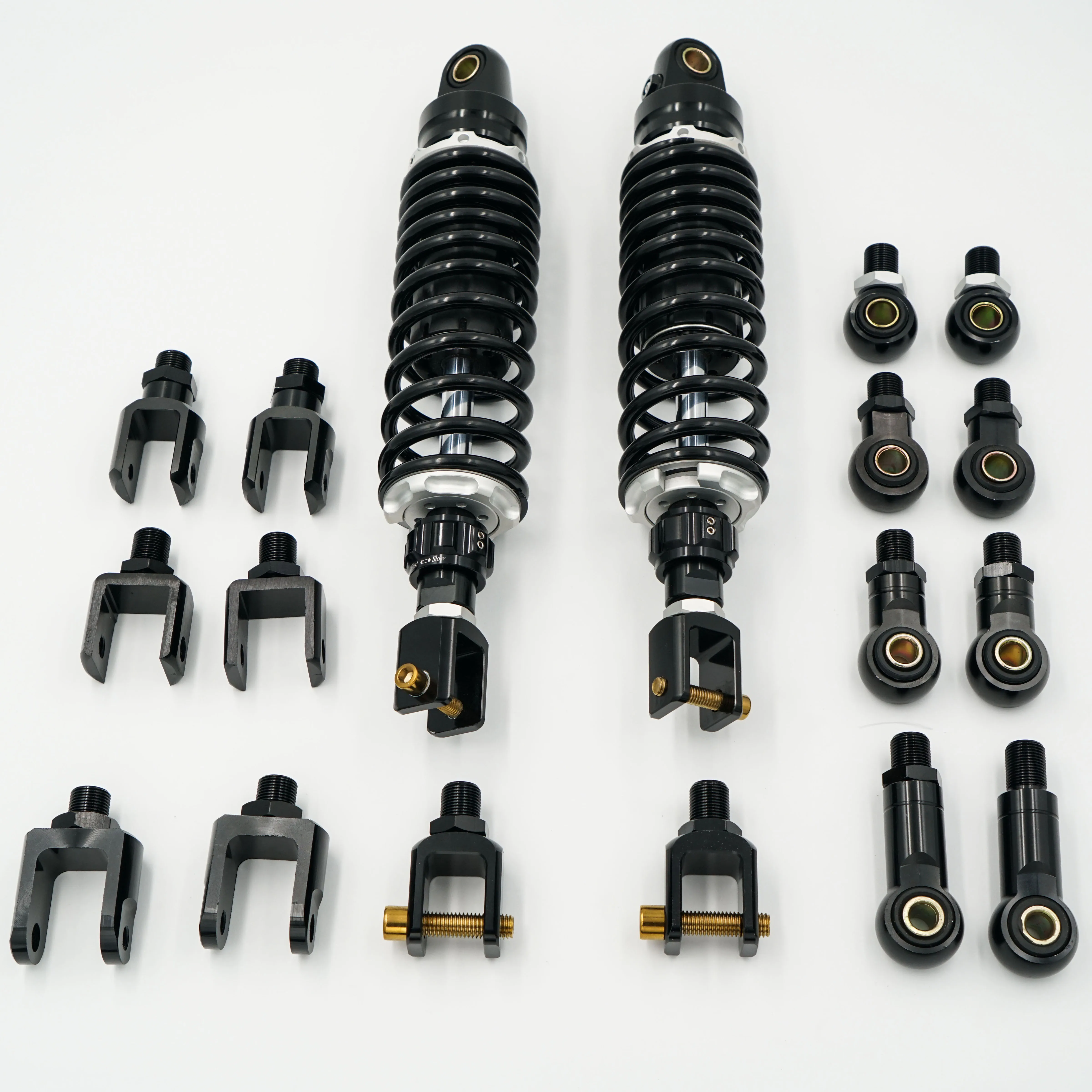 Fork 23mm Universal Hydraulic Custom rear shocks for Honda NS150G, Kymco H150, RT3C, Joymax Z300, Cyclone RT3, SYM ADV, FZ150
Fork 23mm Universal Hydraulic Custom rear shocks for Honda NS150G, Kymco H150, RT3C, Joymax Z300, Cyclone RT3, SYM ADV, FZ150