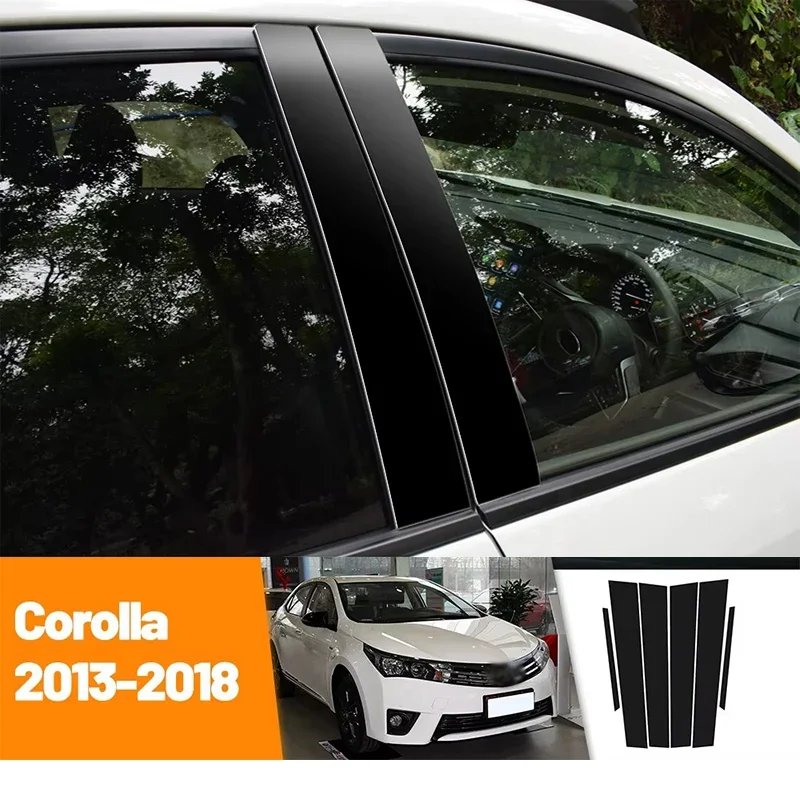 For Toyota Corolla 2013-2018 2014 2015 2016 2017 Black Carbon Fiber Doors and Windows B C Pillars Column Decorative Stickers
For Toyota Corolla 2013-2018 2014 2015 2016 2017 Black Carbon Fiber Doors and Windows B C Pillars Column Decorative Stickers