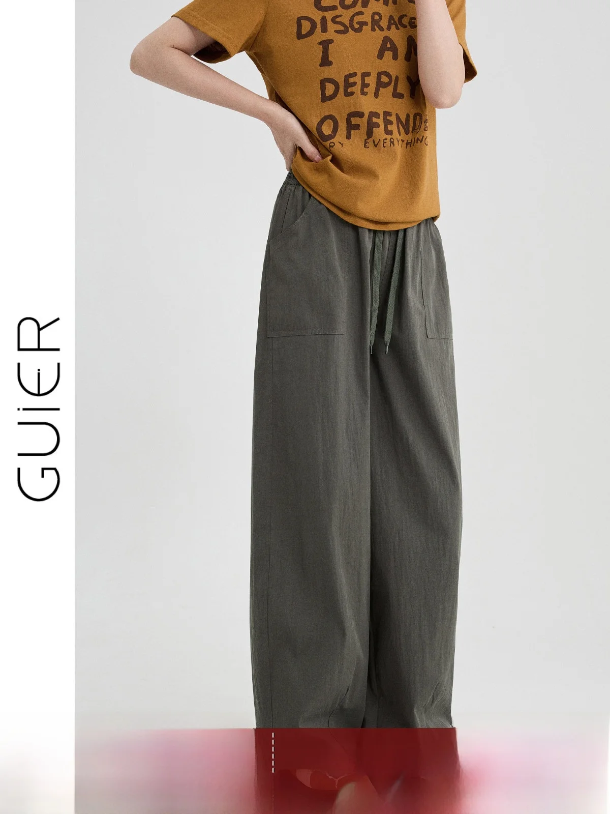 High Waist Wide Leg Casual Pants Women's Summer 2026 New Folded Loose Straight Leg Pants Slimming Effect Comfortable Fit
High Waist Wide Leg Casual Pants Women's Summer 2026 New Folded Loose Straight Leg Pants Slimming Effect Comfortable Fit