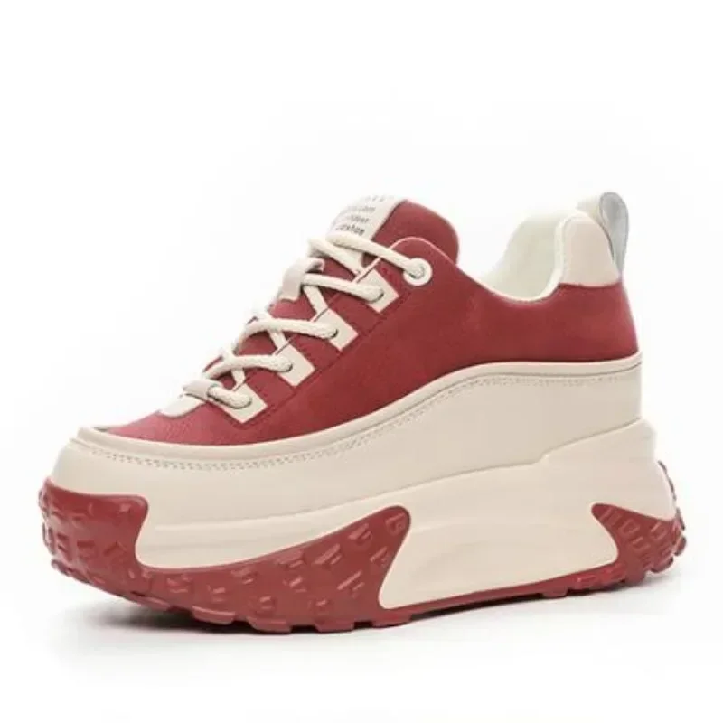 Hot quality 7cm Genuine Leather Platform Wedge Women Spring Well-fitting Autumn New Chunky Sneakers Shoes Breathable Comfortable
Hot quality 7cm Genuine Leather Platform Wedge Women Spring Well-fitting Autumn New Chunky Sneakers Shoes Breathable Comfortable