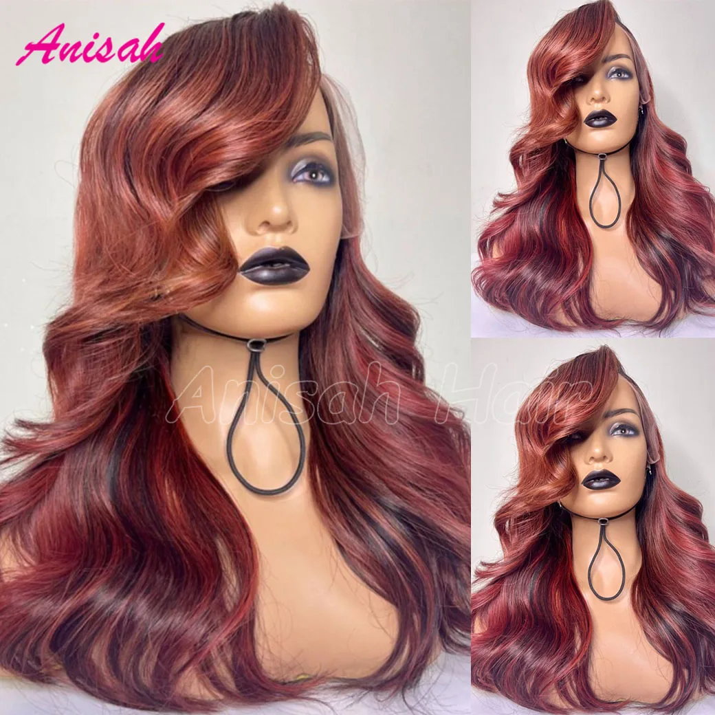 Brazilian Remy Hair 99j Burgundy Highlight Closure Human Hair Wigs For Women Body Wave Colored lace frontal Wig for Women
Brazilian Remy Hair 99j Burgundy Highlight Closure Human Hair Wigs For Women Body Wave Colored lace frontal Wig for Women