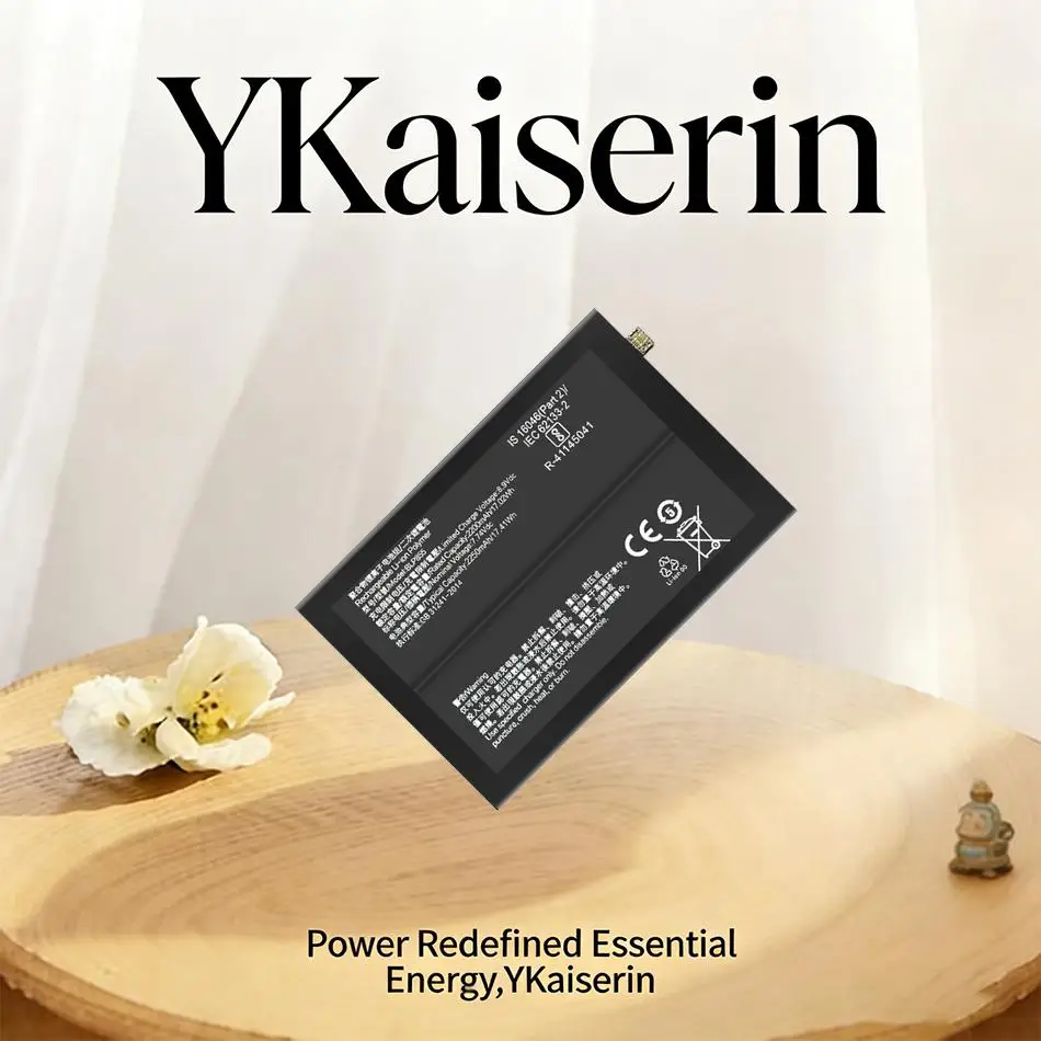 Environmentally Friendly Mobile Phone Battery 4500mAh High-Capacity For Oppo Reno 6 Pro 5G BLP855
Environmentally Friendly Mobile Phone Battery 4500mAh High-Capacity For Oppo Reno 6 Pro 5G BLP855