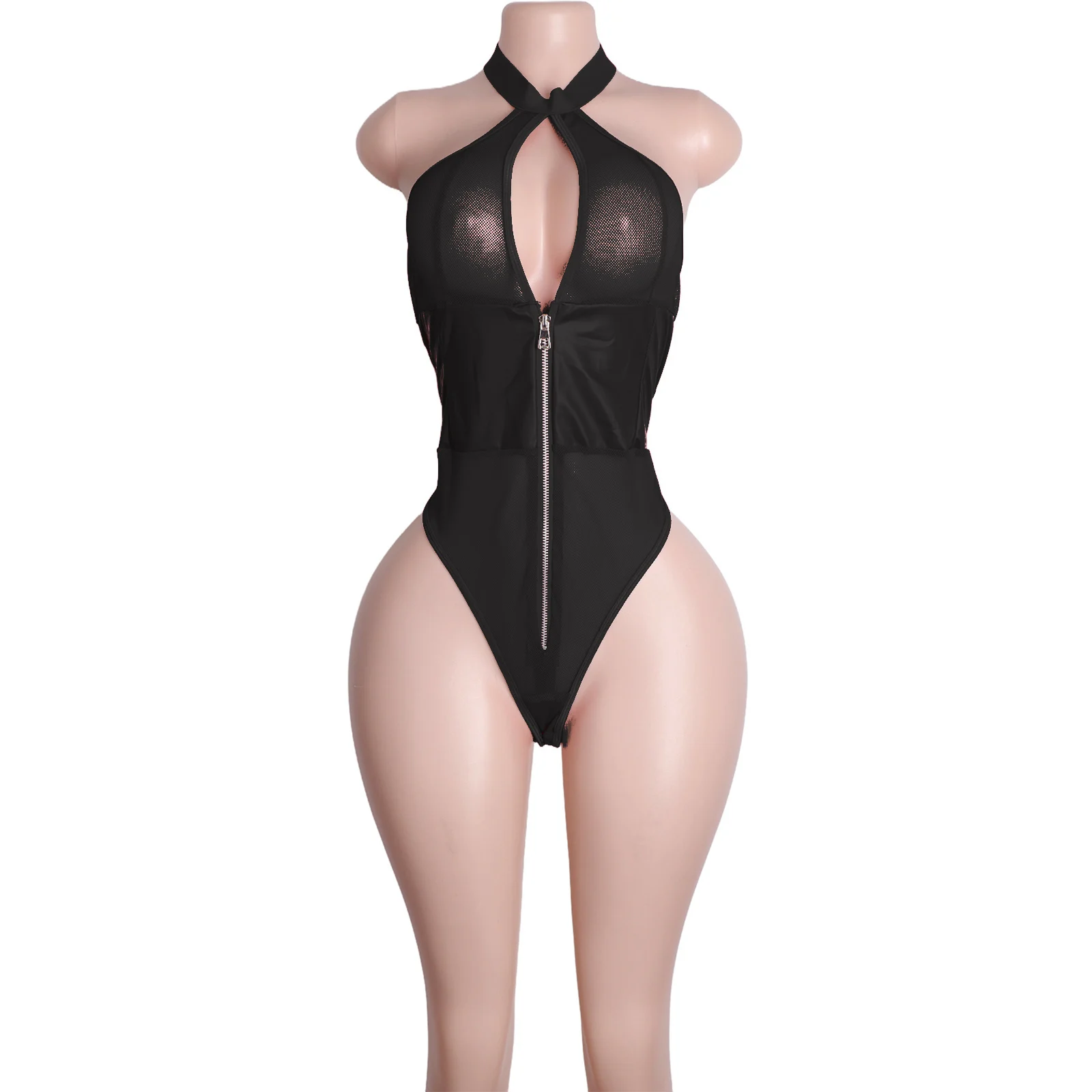 Strip Dancewear Stage Lingerie Fishnet Thong Zipper Clubwear Exotic Performance Costume Sexy Outfit for Women
Strip Dancewear Stage Lingerie Fishnet Thong Zipper Clubwear Exotic Performance Costume Sexy Outfit for Women